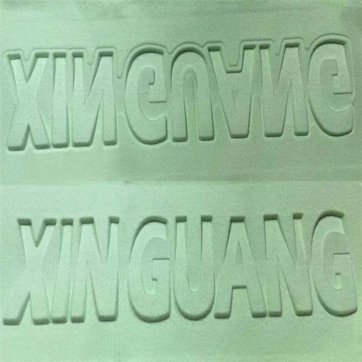 Embossing Silicone Ink Printing Application