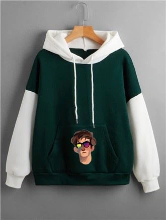 چاپ روی صفحه جوهر سیلیکونی ژاکت کلاهدار